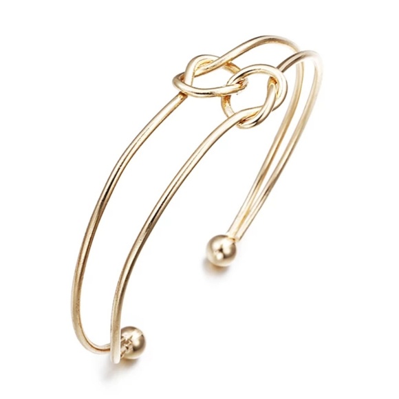 3 Piece Bracelet Bangle Anklet Set Gold Color - Picture 2 of 7